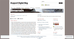 Desktop Screenshot of isupportdigitalmag.wordpress.com