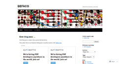 Desktop Screenshot of befaco.wordpress.com
