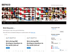 Tablet Screenshot of befaco.wordpress.com