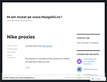 Tablet Screenshot of mazgalici.wordpress.com
