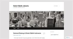 Desktop Screenshot of batikjakarta.wordpress.com