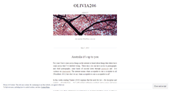 Desktop Screenshot of olivia206.wordpress.com