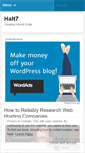 Mobile Screenshot of haltseven.wordpress.com