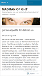 Mobile Screenshot of madmanofght.wordpress.com