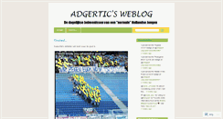 Desktop Screenshot of adgertic.wordpress.com