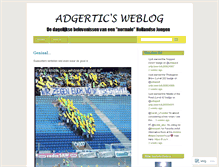 Tablet Screenshot of adgertic.wordpress.com