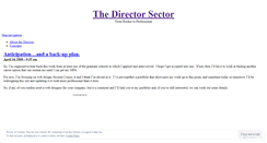 Desktop Screenshot of directorlife.wordpress.com