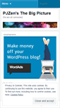 Mobile Screenshot of pjzen.wordpress.com