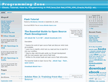 Tablet Screenshot of programmingzone.wordpress.com