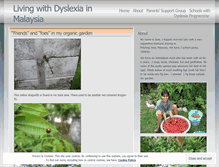 Tablet Screenshot of dyslexiainmalaysia.wordpress.com