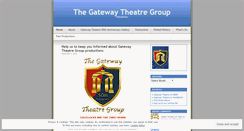 Desktop Screenshot of gatewaytheatre.wordpress.com