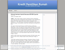 Tablet Screenshot of kprsyariah.wordpress.com