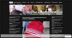 Desktop Screenshot of helpthehomelessevent.wordpress.com