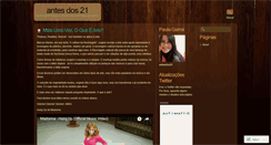 Desktop Screenshot of antesdos21.wordpress.com