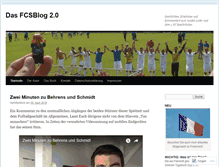 Tablet Screenshot of dasfcsblog.wordpress.com