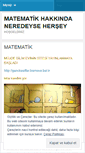 Mobile Screenshot of herkesematematik.wordpress.com