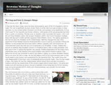 Tablet Screenshot of brownianmotionofthoughts.wordpress.com