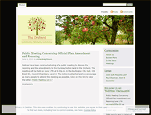 Tablet Screenshot of orchardneighbours.wordpress.com