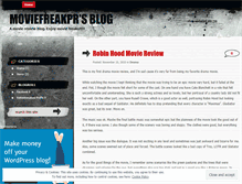 Tablet Screenshot of moviefreakpr.wordpress.com
