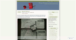 Desktop Screenshot of flyingelectric.wordpress.com