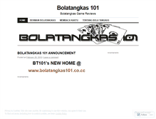 Tablet Screenshot of bolatangkas101.wordpress.com