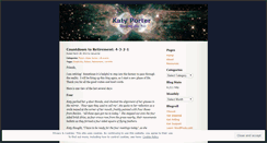 Desktop Screenshot of katyporter.wordpress.com