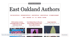 Desktop Screenshot of eastoaklandauthors.wordpress.com