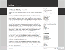 Tablet Screenshot of poliology.wordpress.com