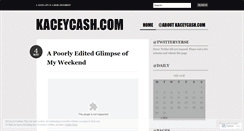 Desktop Screenshot of kaceycash.wordpress.com