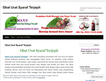 Tablet Screenshot of obaturatsyarafterjepit.wordpress.com