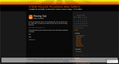 Desktop Screenshot of mrstew.wordpress.com
