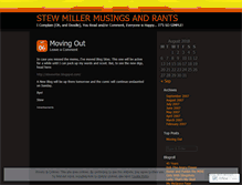 Tablet Screenshot of mrstew.wordpress.com