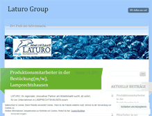 Tablet Screenshot of laturogroup.wordpress.com