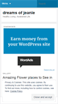 Mobile Screenshot of jeaniedreams.wordpress.com