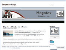 Tablet Screenshot of etiquetasropa.wordpress.com