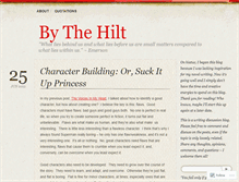 Tablet Screenshot of bythehilt.wordpress.com