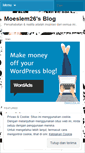 Mobile Screenshot of moeslim26.wordpress.com