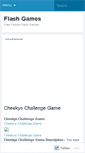 Mobile Screenshot of allflashgames.wordpress.com