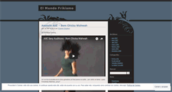 Desktop Screenshot of frikismo.wordpress.com