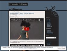 Tablet Screenshot of frikismo.wordpress.com