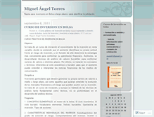 Tablet Screenshot of miguelangeltorresgonzalez.wordpress.com