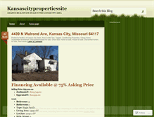 Tablet Screenshot of kansascitypropertiessite.wordpress.com