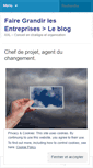 Mobile Screenshot of fairegrandirlesentreprises.wordpress.com