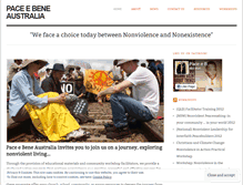 Tablet Screenshot of paceebene.wordpress.com