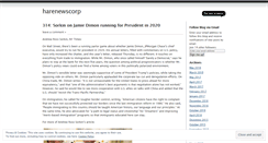 Desktop Screenshot of harenewscorp.wordpress.com