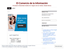 Tablet Screenshot of elcomerciodelainformacion.wordpress.com