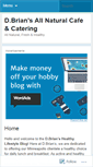 Mobile Screenshot of dbrianshealthylife.wordpress.com
