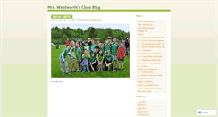 Desktop Screenshot of cwentworth.wordpress.com