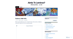 Desktop Screenshot of aindatelembras.wordpress.com