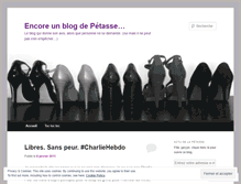 Tablet Screenshot of encoreunblogdepetasse.wordpress.com